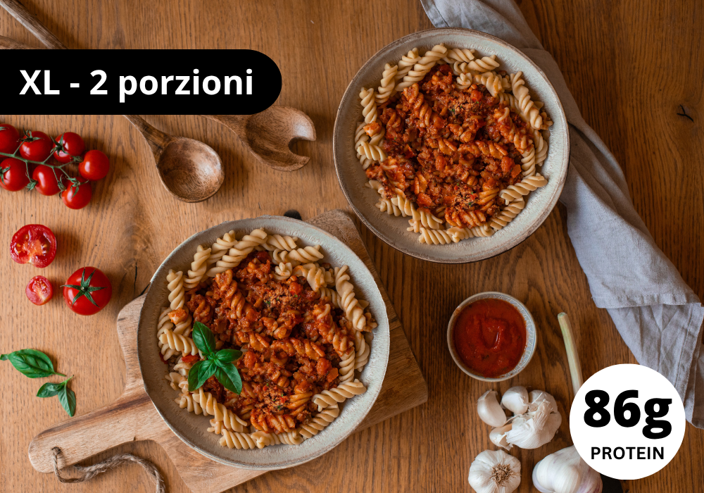 ~ Pasta proteica al ragú di manzo (XL, 2 porzioni)