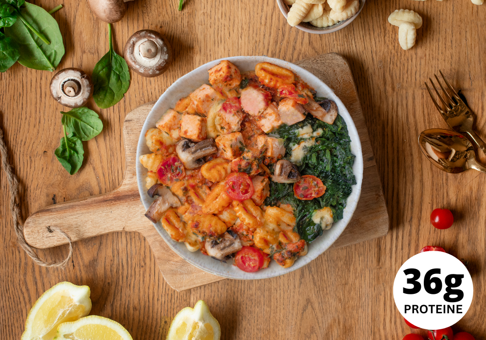 Gnocchi al salmone