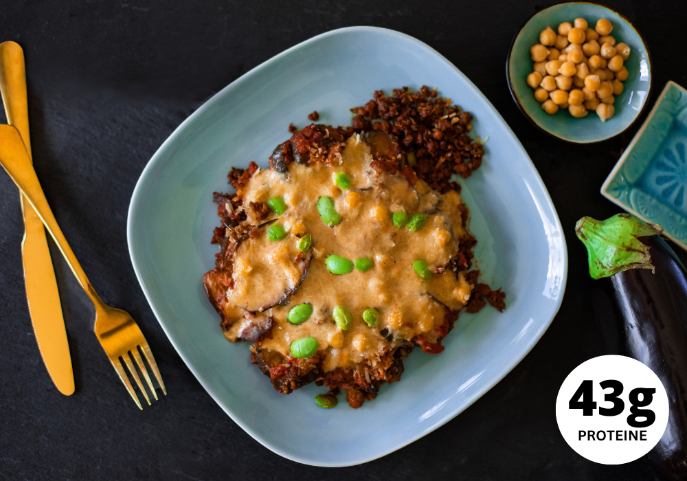 ~ Gratin di melanzane con macinato di manzo