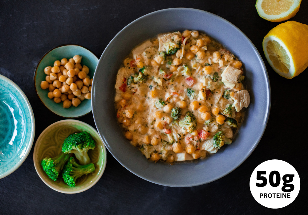 ~ Pollo al cocco e ceci