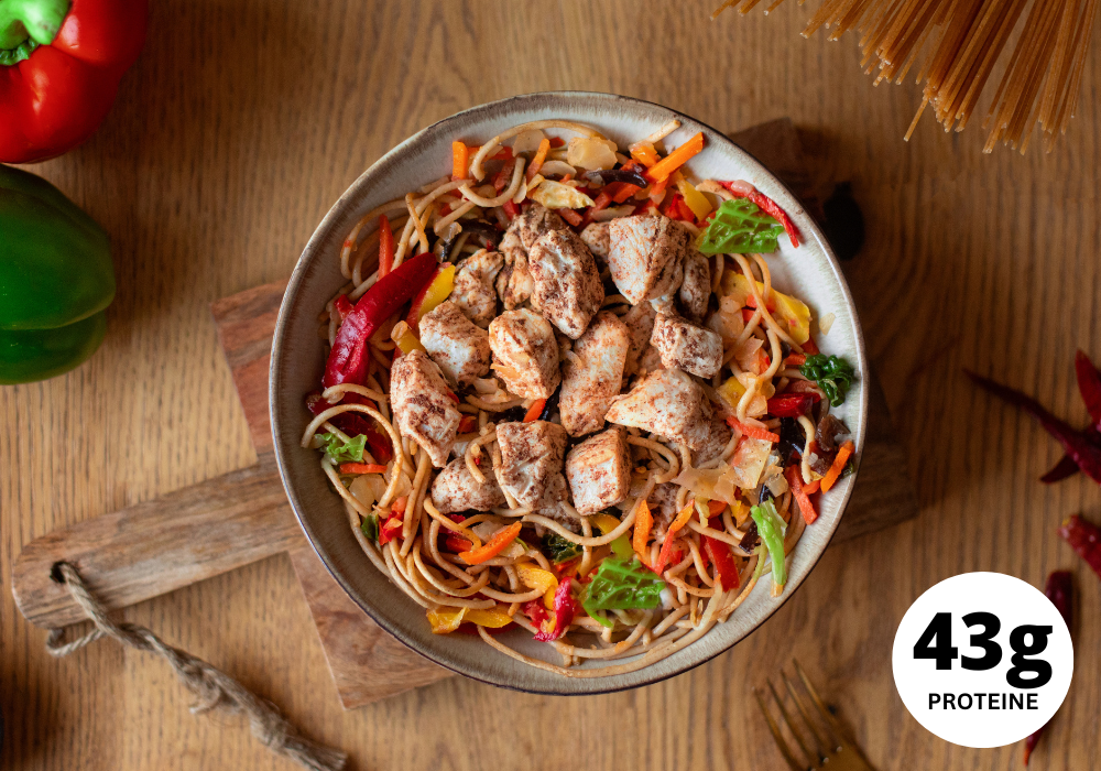 ~ Noodles integrali all'orientale